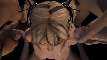 Preview 1 of Peeping On Ebony - Marie Rose - Double Cumshot SFM