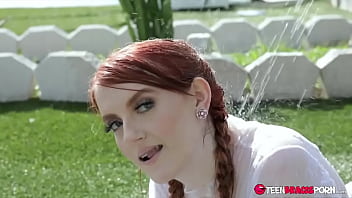 Preview 3 of Odia Sex Wap - Bracefaced Ginger Bush - Krystal Orchid - FULL SCENE ON http://TeenBracesPorn.com