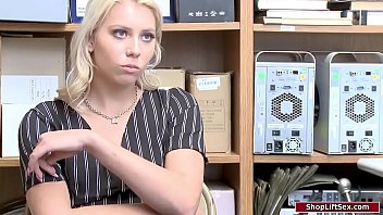 Preview 1 of Nikki Knightly Arab - Officer bangs teen for breaking items