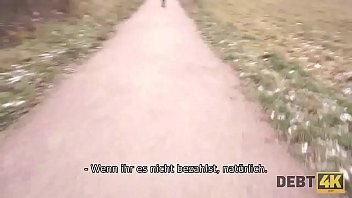 Preview 1 of Rion Otowa - Debt4k. Die hubsche Rothaarige Alice Klay soll den Schwanz des Leihgebers lutschen und reiten