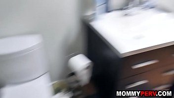 Preview 1 of Glases Girls - Stepmother drags stepson into bedroom for sex