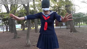 Preview 4 of Indian Lassbion - blindfold outdoor walking