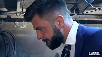 Preview 4 of Fathers Douter - Russian stud Dato Foland fuck Hector De Silva tied and blindfolded