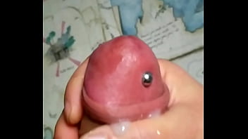 Preview 4 of Brazilian Family Nudism - My horny pierced dick, morning solo