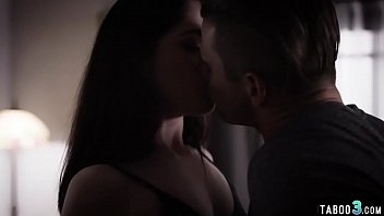 Preview 3 of Fille Mince - Busty MILF stepmom propitiate teen with taboo FFM fuck