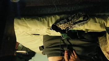 Preview 2 of Helen T6 - Jerking off wearing dirty panties