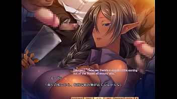 Preview 1 of Pusi Cate - Elf Mura no Kanraku Character2 Scene05 with subtitle