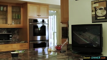 Preview 1 of Three Aunt - Classy MILF enjoys dickriding y. male