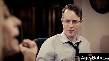 Preview 2 of Alatta Ocen - Sexy GILF Hartley was attracted to her new client Juntin Hunt and seduces him after their meeting.