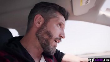 Preview 2 of Indian Raj Wep - Kristen Scotts car was broken in the middle of the road and a stranger helped her and to fuck her teen pussy in return.