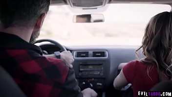 Preview 3 of Indian Raj Wep - Kristen Scotts car was broken in the middle of the road and a stranger helped her and to fuck her teen pussy in return.