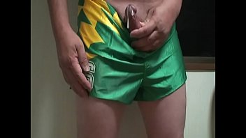 Preview 3 of 4 Girls Loli - green soccer shorts cumming