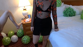 Preview 1 of Tv Sound Fuck - Aspiring Porn Star Sera Moon Biggest GANGBANG