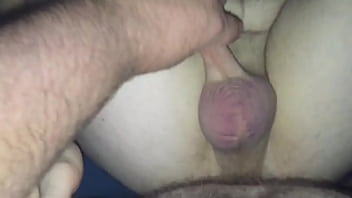 Preview 1 of Tiny Tit Mom - Fucked Bare by Chubby Bear FWB on my Back