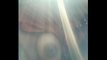Preview 1 of Cum On Firework - Tits in the sun