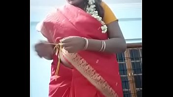 Preview 2 of Amazing Light Skinned - Swathi naidu latest videos while shooting dress change part -4