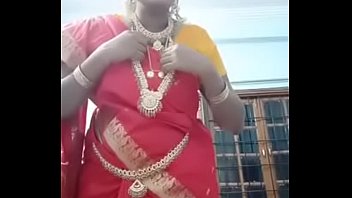 Preview 1 of Amazing Light Skinned - Swathi naidu latest videos while shooting dress change part -4