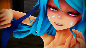 Preview 4 of Xxx Blu Srilanka - [20191110][MMD]XXXDance Urakaze  LUVORATORRRRRY！