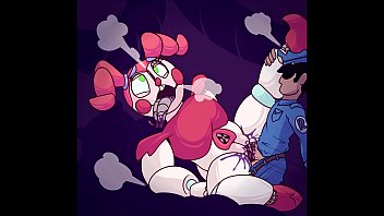 Preview 3 of Fat Norway Woman Creampie - FNaF 5 Porn Compilation