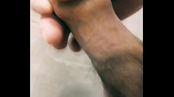 Preview 4 of Saudi Girl Car - My horny pierced dick