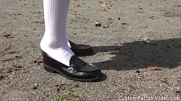 Preview 3 of Shay Fox Cock Hardcore - White socks fetish