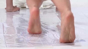 Preview 2 of Sexy Japan Movie - Glossy barefoot soles
