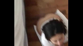 Preview 4 of Indian Sex Mat Salleh - Slut from Meet me visits to get mouth destroyed by massive cock