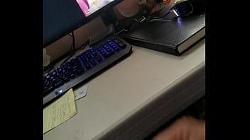 Preview 2 of Classic Yunani - Jerking off for my girl to porn. Cum shot