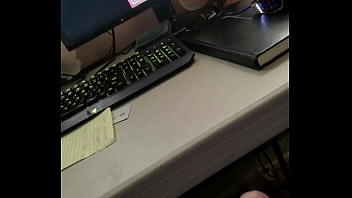 Preview 3 of Classic Yunani - Jerking off for my girl to porn. Cum shot