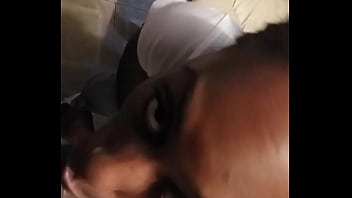 Preview 4 of Big Black Cook White Big Ass - She loves to suck me