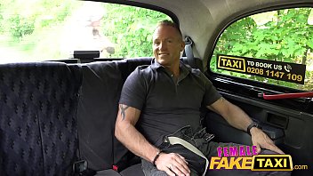 Preview 2 of Old Fyck - Female Fake Taxi Passenger is fascinated by her big boobs