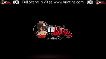 Preview 1 of Sex Vibeohd - VRLatina - Slim Sexy Latin Babe Gets Her Tight Pussy Stretched - 5K VR