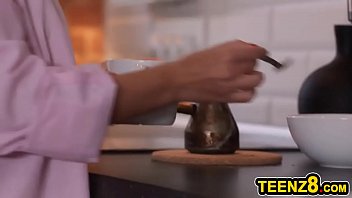 Preview 1 of Xxx Mom Big Hip Son Video - European Teen With Great Tits Does Anal