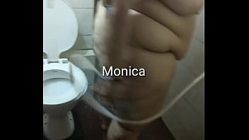 Preview 3 of Ameri Di Kamar Hotel - Bbw desi indian Monica bhabhi taking shower
