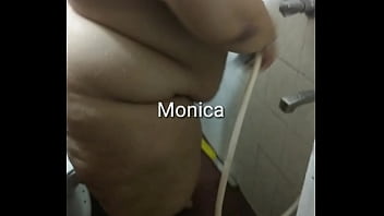 Preview 1 of Ameri Di Kamar Hotel - Bbw desi indian Monica bhabhi taking shower