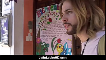 Preview 1 of Force Full Sex In Hindi - Hot Amateur Latino Boy With Long Hair Fucked By Stranger For Cash POV