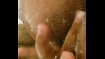 Preview 1 of Indian Proun Movies - Kit Kat washing up after a good fuck