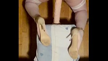Preview 4 of Shoplifting Tube - MarianthiTar aka JesssyTs doggy dick Rambone in white Lingerie