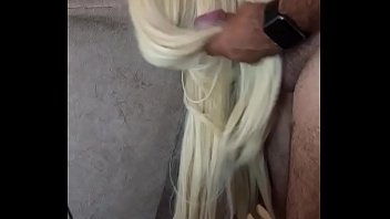 Preview 2 of Vk Watch Beach - Hairjob fetiche cum