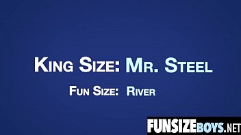 Preview 1 of Super Young Anal - Mature muscle silverdaddy pounds hot young twink boy hard-FUNSIZEBOYS.NET
