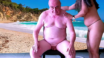 Preview 3 of Krishi Grey - PREVIEW OF CUM WITH US ON THE BEACH WITH AGARABAS AND OLPR