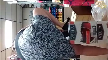 Preview 2 of Momson Hot Sex Blond - Hot Wine Store Owner Enjoying A Bottle