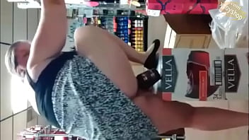 Preview 3 of Momson Hot Sex Blond - Hot Wine Store Owner Enjoying A Bottle