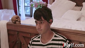 Preview 1 of Romantic Hindi Sex Vedios - Addams stepFamily Orgy- Audrey Noir,  Kate Bloom