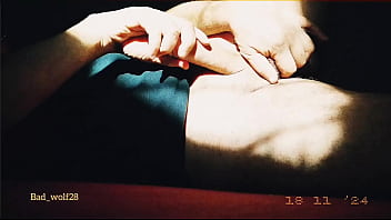 Preview 2 of Tevha Xxx - Penis Sedang Handjob Matahari Terbenam - bad wolf28