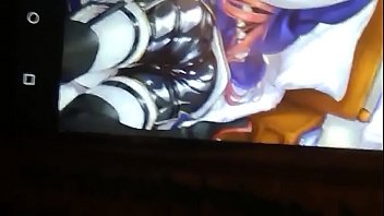 Preview 2 of Lady Watching Men While Bathig - Anime Cum Tribute - Lying Girl