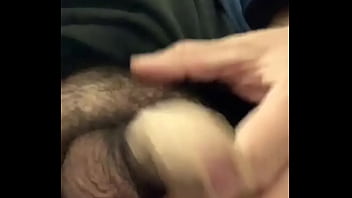 Preview 1 of Dp Bbw Stocking - Pulling foreskin back