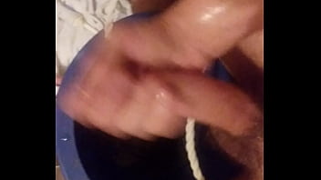 Preview 4 of Two Boy One Griall - Oiled cock shemale first time