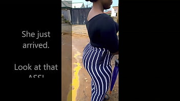 Preview 1 of Indien Girl Mms - Thick Kaduna bitch came to watch a movie but got BBC