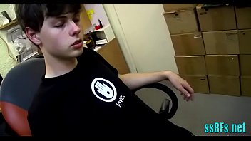 Preview 1 of Ball Shitting - Smokin&#039_ amateur solo homo porn